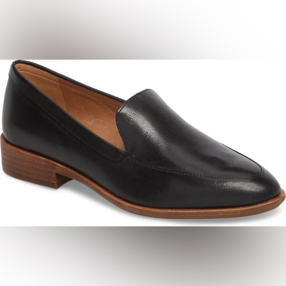 Madewell The Frances Loafer Black leather h2419